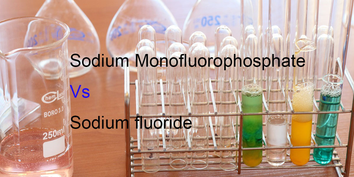 sodium monofluorophosphate to compare with sodium fluoride