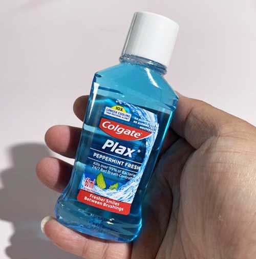 Picture of colgate fluoride mouthwash 