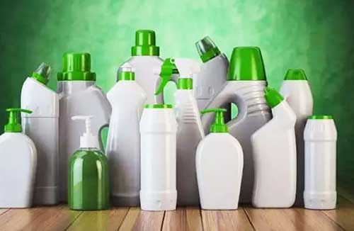 The picture of detergent products