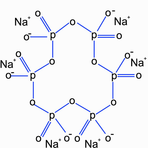 Sodium hexametaphosphate sturcture