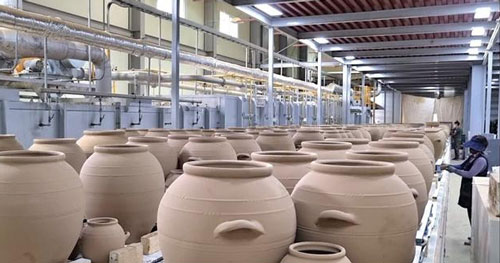 ceramic producing site