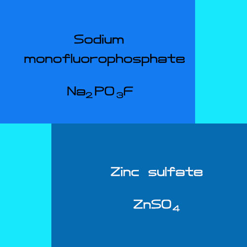 Sodium monofluorophosphate vs Zinc sulphate