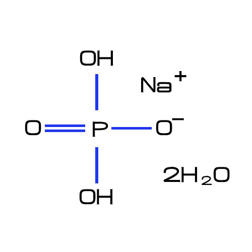 sodium dihydrogen phosphate dihydrate structure