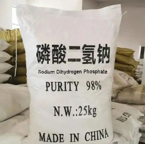 Sodium dihydrogen phosphate in bag