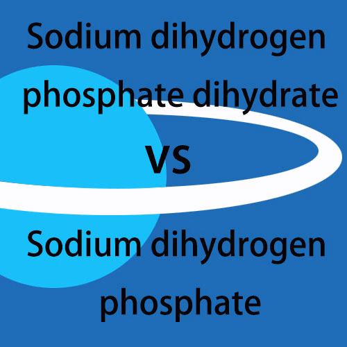 Sodium dihydrogen phosphate dihydrate vs Sodium dihydrogen phosphate in uses