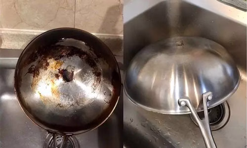 remove the ovens's dirt