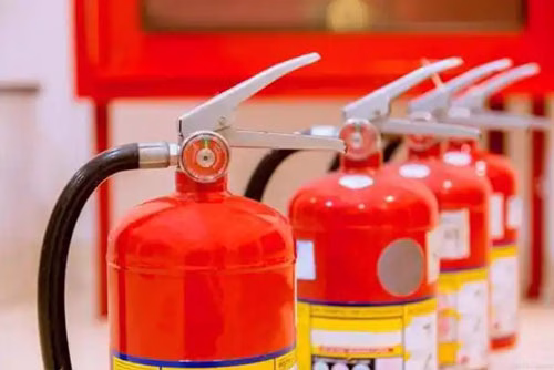 Chemical foam fire extinguishers