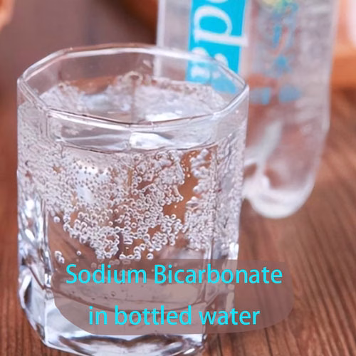 sodium bicarbonate in bottled water
