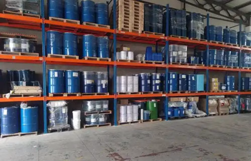 paint in storage